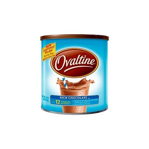 Ovaltine Nutritional Drink, Rich Chocolate, 1.12 lb