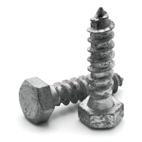 Hex Lag Screws Hot Dipped Galvanized 1/4"-10 x 3-1/2" - Qty-100