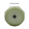 ooDuo 1 Geometric Silicone Ashtray - Glow in the Dark - Unbreakable Multipurpose Storage Ash Tray - w/Glass Friendly Tapping Center