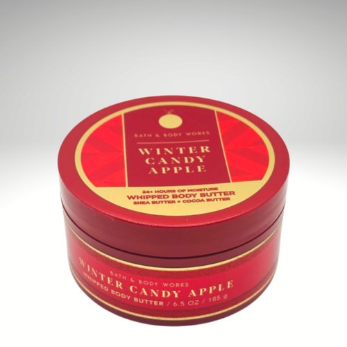Generic Bath & Body Winter Candy Apple Whipped Body Butter, 6.5 oz. / 185 g (Packaging May Vary)