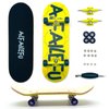 ALFAILEFU Pro Fingerboard 32mm Wooden Board Professional Finger Skateboard Trucks CNC Wheels with Bearings (AILEFU)
