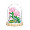 Dookok Flower Bouquet Building Set, Mini Bricks Building Blocks Artificial Flowers, DIY Decoration Home, 624 Pieces Botanical Collection Building Toys for Adult Kids Gift, Carnation