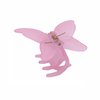 2PCS Butterfly Hair Claw Clips for Women Strong Hold Claw Clip for Thick Thin Hair Nonslip Hair Clips for Girls Frosted Light Pink