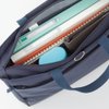 LIHIT LAB A7694-14 Stand Pencil Case, Oval Type, Light Blue
