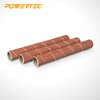 POWERTEC 11210 4.5 Inch Sanding Sleeves for Spindle Sander | 120 Grit | Aluminum Oxide Sandpaper Diameter 1/2 Inch – 3 Pack