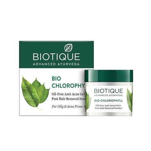 Biotique Oil Free Anti-Acne Gel - Chlorophyll 50g