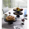 Yamazaki Home Tower Plastic 9" Round, Stackable Cake and Dessert Stand - Abs Plastic