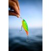Berkley Flicker Shad Fishing Lure, Slick Firetiger, 1/8 oz, 1 1/2in | 4cm Crankbaits, Size, Profile and Dive Depth Imitates Real Shad, Equipped with Fusion19 Hook