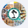 Anyeast Barcode Scanner with Stand, Bluetooth and Wireless Barcode Scanner, Inventory 2D 1D QR Code Scanners for Computer POS, Handheld CMOS Image Bar Code Reader for Warehouse Library Supermarket