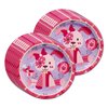 Pink Girl Puppy Dog Birthday Party Supplies Set Plates Napkins Cups Tableware Kit for 16