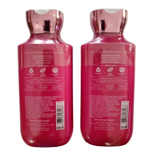 Bath & Body Works Gingham Gorgeous Body Lotion 8 Ounces Each Pack of 2