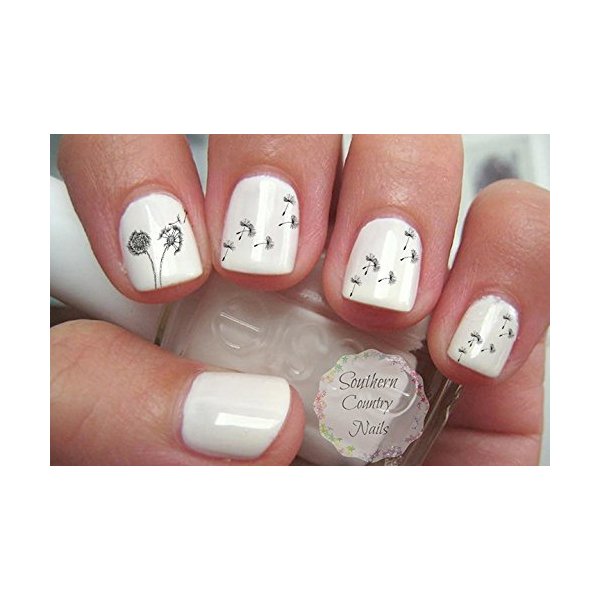 Dandelion Nail Art Decals