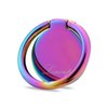 lenoup Rainbow Cell Phone Ring Stand Holder,Purple Multicolor Ring Grip Kickstand,360 Rotation Metal Finger Ring for Almost All Phones,Pad