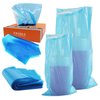 Tattoo Wash Bottle Bags - WZPB 250Pcs Disposable Tattoo Wash Bottle Covers Squeeze Bottle Bags Blue Tattoo Bottle Sleeves for Tattoo Bottles Tattoo Supplies Tattoo Accessories