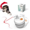 MayMaw Bubble Cat Laser Toy - Automatic Cat Toy with Tumbler Design, Interactive Cat Toy with Catnip/Silvervine, Best Cat Toys with Fast & Slow Mode, Rechargeable Cat Toys for Bored Indoor Adult Cats