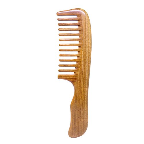 Comb Moreinday Hair Comb Wooden Comb Anti-Static Wood Comb Green Sandalwood Combs for women Men