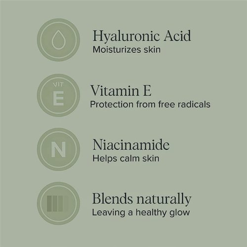Beautelle Tinted Moisturizer SPF 46. Blends naturally on all skin colors. UVA and UVB protection. 1.7 oz.