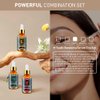 Aiwei Face Serum Set - Includes Vitamin C Serum, Retinol Serum & Hyaluronic Acid Serum - Improve Skin Texture, Glow & Hydration - Day and Night Serums for All Skin Types