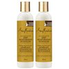 SheaMoisture Detangler with Raw Shea Butter, Deep Moisturizing Curly Hair Detangler with Sea Kelp & Argan Oil, Hair Care for Knots, 8 Fl Ozâ€¯Ea (Pack of 2)