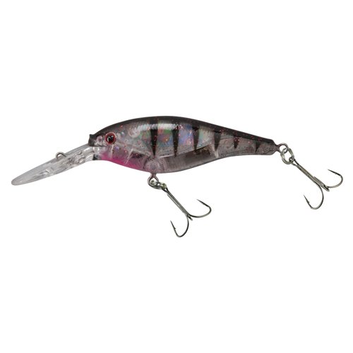 Berkley Flicker Shad Fishing Lure, Flashy Ghost, 3/16 oz, 2in | 5cm Crankbaits, Size, Profile and Dive Depth Imitates Real Shad, Equipped with Fusion19 Hook