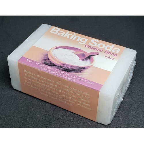 Baking Soda soap bar by Prorganics (140g) Huge 4.8oz!