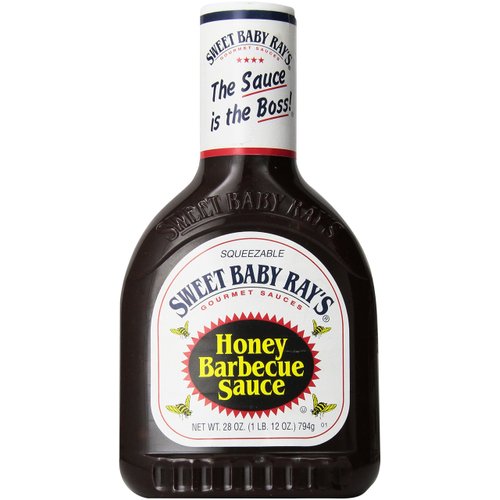 Sweet Baby Rays Barbecue Sauce, Honey, 28 oz