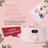 Ajoura Digital Wax Warmer, 10 minutes Quick-Heat Hair Removal Kit with Precision Temp. Control, Wax Heater including 30 Wax Sticks & 2 Pairs of Gloves, Ideal Home & Salon Use for Whole Body