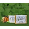 California Gold Artisan Soaps Peppermint Prairie Bar Soap-Natural and Organic made with Wheat &Barley Grass. 1-4 oz. bar