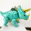 Uorbmaio 3D Dnosaur Balloons Birthday Party Decorations for Dino Themed Bday Party Supplies, Shower, Celebration, Cute Self Standing Dino Balloons(4Pcs)