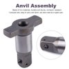 N415874 Replacement 1/2" Anvil Assembly Fits Dewalt Detent Impact Wrench Pin Anvil for DCF899 DCF899B DCF899M1 DCF899P1 DCF899P2 (This is not suitable for dcf899 type4)