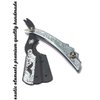 Quality Special Edition Silver Design Unisex Straight Edge Folding Razor Knife