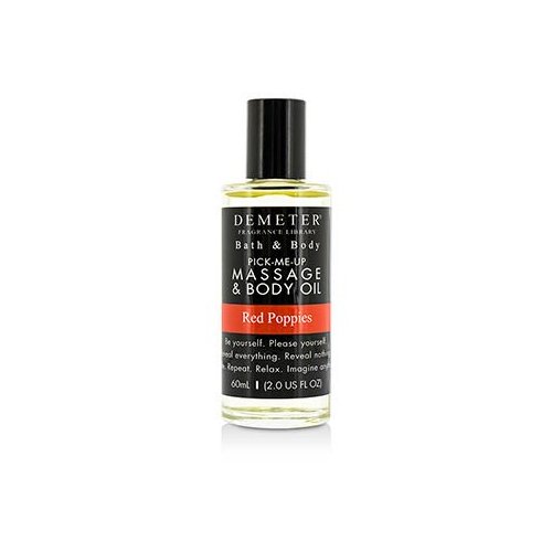 Demeter Red Poppies Massage & Body Oil 60ml/2oz
