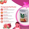 SVATV Natural Pomegranate Peel Powder | Punica Granatum | Moisturizing Face Pack | Antioxidants Vitamin-c | Skin Cell Regeneration - 227 Gram, Half Pound, 8 Ounce.