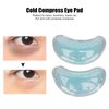Eye Pad, Reusable Leak Proof PVC Ice Gel Eye Pack, Portable Easy to Clean Hot Cold Compress Gel Eye Pad, Gel Eye Ice Pack for Eye Strain, Eye Swelling, Eye Redness, Eye Relax