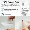3 in x 7 ft Roll TPU Pool Patch Repair Kit for Air Mattress, Swimming Pool, Bounce House, Tent, Canvas, Canopy, Pool Floats, Tubes Air Bed and Inflatable Toys