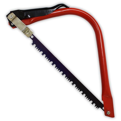 WEDGE 12" (30.5 cm) Metal Bow Saw | Ideal for Pruning & Firewood | Sharp Teeth & Repeated Blade Pattern | Lightweight & Durable | Includes Protective Blade Shield