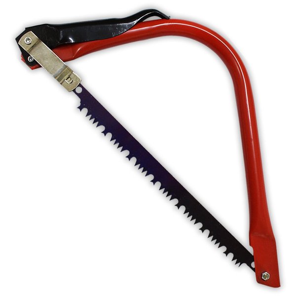 WEDGE 12" (30.5 cm) Metal Bow Saw | Ideal for Pruning & Firewood | Sharp Teeth & Repeated Blade Pattern | Lightweight & Durable | Includes Protective Blade Shield