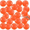 Yinder 24 Pieces Inflatable Beach Ball 6 Inches Mini Beach Balls for New Year Party DIY Ball for Swimming Pool Birthday Party Supplies(Orange)