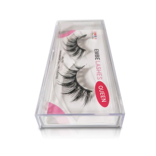 EmbeLashes Handmade False Eyelashes | Best Fake Eyelashes with Natural Look | Reusable Eyelashes | Short & Long Lashes | 18 Lash Styles to choose from (Queen)