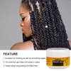 8.8OZ Strong Hold Braiding Gel for Twists, Locs, Cornrows - Tames Frizz, High Shine, No Flake, Easy Edge Control