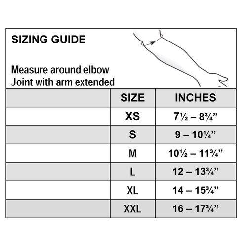 Thermoskin Elbow Support, Black, Medium