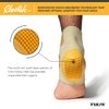 Tuli’s Cheetah Heel Cup with Compression Sleeve, Barefoot Protection for Adults with Plantar Fasciitis, One Size Fits All