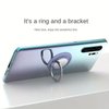 Magnetic Ring Holder Finger Stand Compatible with HMD Fusion/Boost Mobile Summit 5G (2024)/Cricket Icon 6, Grip Kickstand Swivel Zinc Alloy