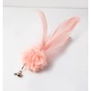 Generic Cat Feather Toy for Cat Pink 2pcs Prue Cat Feather Toy for Cat, Feather Stick with Bell and Feather Accessories, Interactive Cat Toy for Kitten, Catnip Toy for Cats