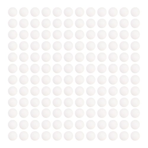 STIGA 144 Bulk Pack 1 Star Table Tennis Balls - 40mm ITTF Regulation Size and Weight Ping Pong Balls - Unmarked