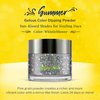 SNS Nail Dip Powder, Gelous Color Dipping Powder - Whistleblower (Metallics/Silver, Glitter) - Long-Lasting Dip Nail Color Lasts 14 Days - Low-Odor & No UV Lamp Required - 1oz