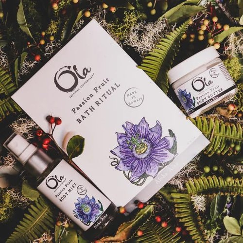 Ola Tropical Apothecary Coconut Gift Set - Body Butter, Deep Sea Mist, and Bath Ritual