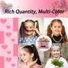 1500 PCS Color Elastic Hair Bands,Toddler Hair Ties Small Rubber Bands For Hair Multi Color Hair Holder Hair Tie Elastic Rubber Bands For Baby Girls Little Girls Kids Women No Damage Reusable