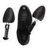 WAJJ 2 Pairs Plastic Shoe Tree Stretcher Shaper for Men Adjustable Length Shoes Holder Shaper Support(Black Men)