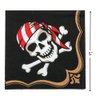 Fun Express - Pirate Beverage Napkins (16pc) for Birthday - Party Supplies - Print Tableware - Print Napkins - Birthday - 16 Pieces